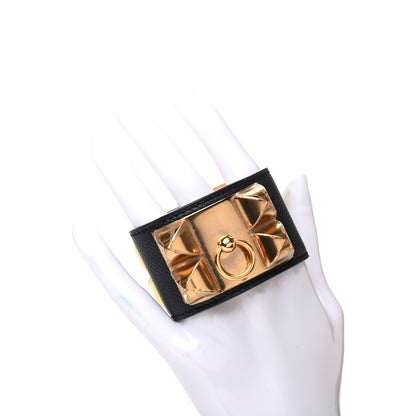 Hermes Epsom Collier de Chien CDC Bracelet S Black 2 of 5