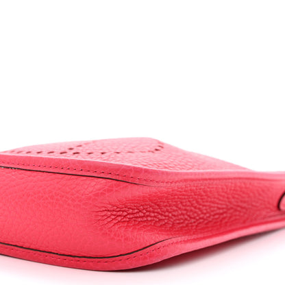 Hermes Taurillon Clemence Evelyne TPM Rose Extreme 10 of 10