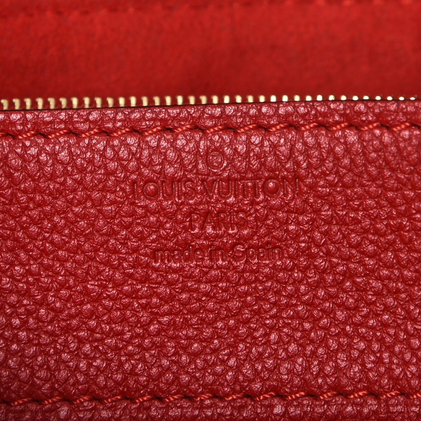 Monogram Pallas Chain Cherry