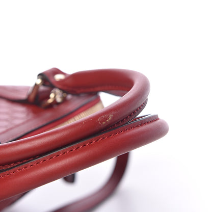 Gucci Soft Microguccissima Mini Dome Bag Rosso 9 of 11