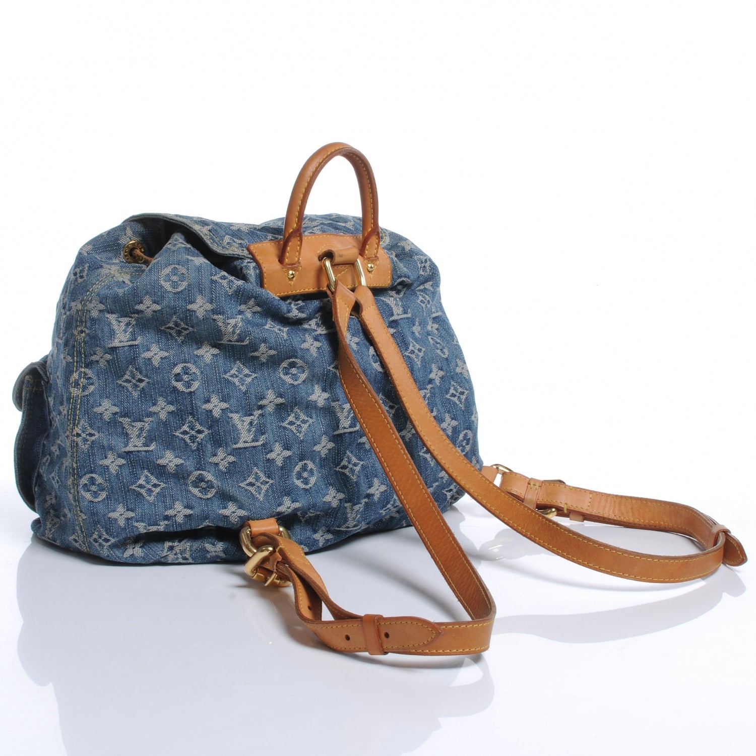 Louis Vuitton Denim Sac a Dos Backpack GM 3 of 8