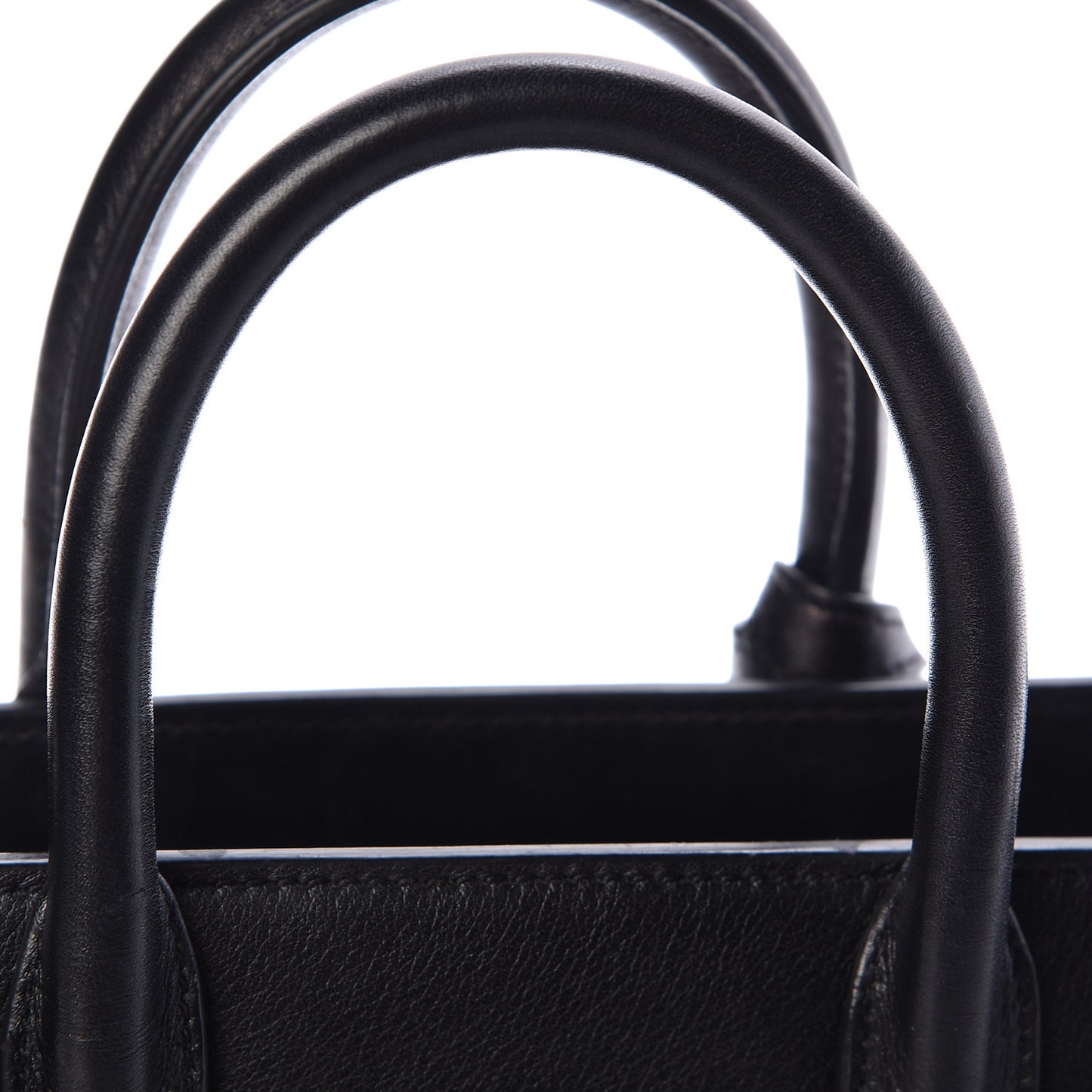 Calfskin Nano Sac de Jour Black