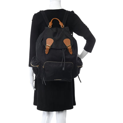 Burberry Nylon Large Rucksack Backpack Black 2 of 13
