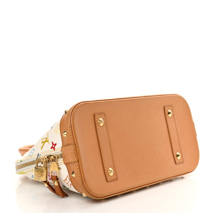 Louis Vuitton Monogram Multicolor Alma PM White 4 of 11