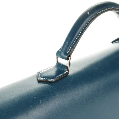 Hermes Box Kelly Depeche 38 Bleu Thalassa 22 of 34