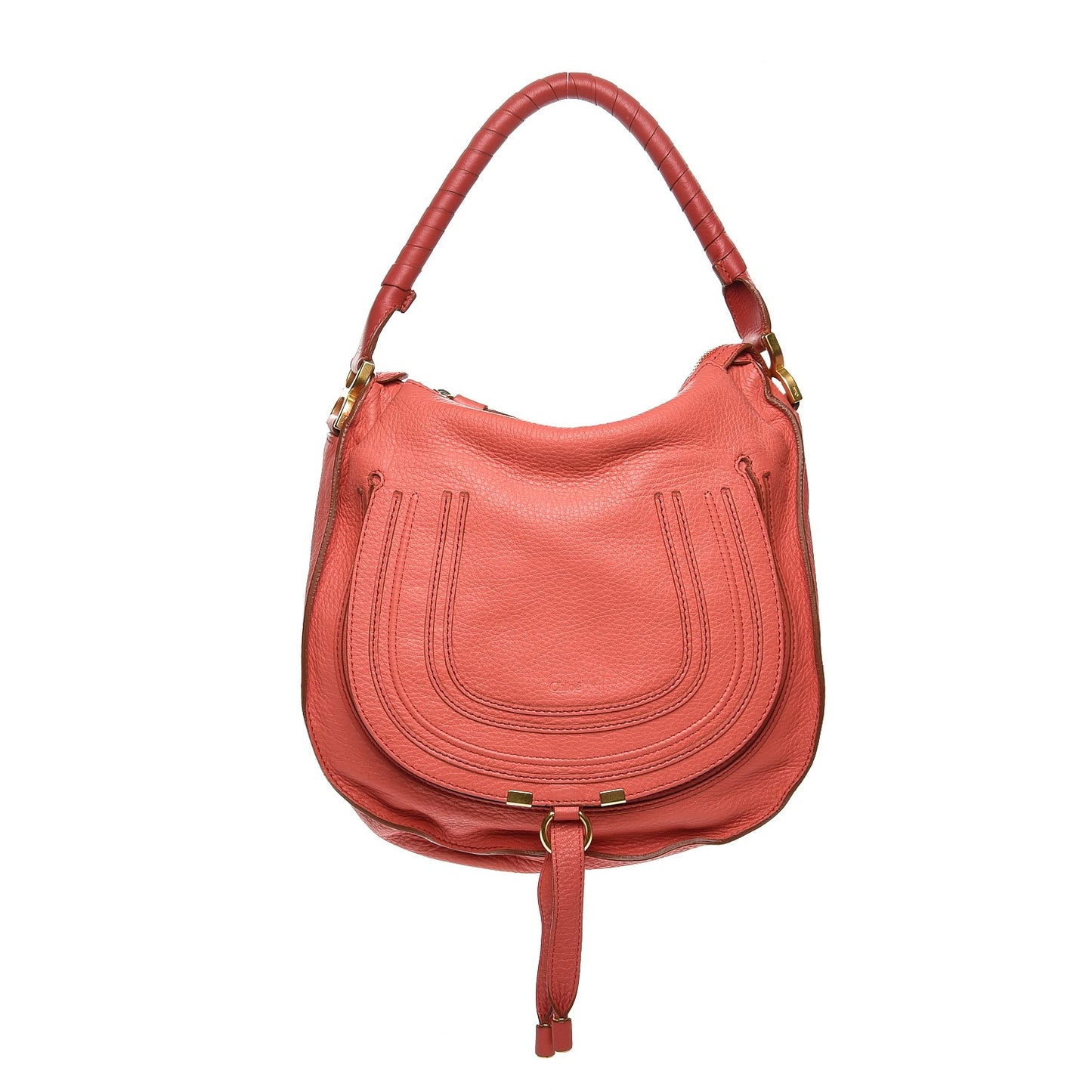 Calfskin Medium Marcie Hobo Paradise Pink