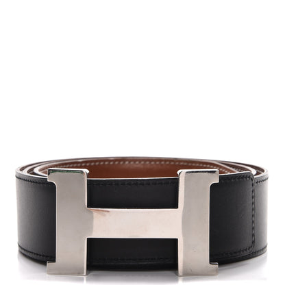 Hermes Box Chamonix 42mm Constance Belt 95 Noir Natural 1 of 10