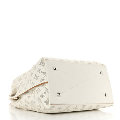 Louis Vuitton Mahina Carmel Hobo Snow 4 of 11