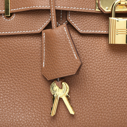 Hermes Togo JPG Shoulder Birkin II 42 Gold 10 of 13