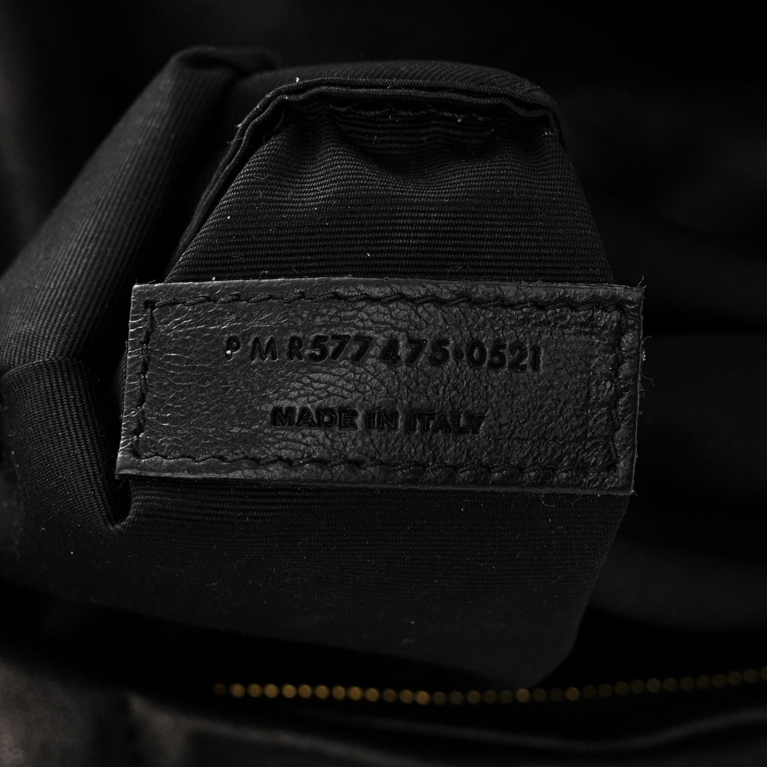 Saint Laurent Lambskin Quilted Medium Loulou Puffer Monogram Chain Satchel Black 7 of 11