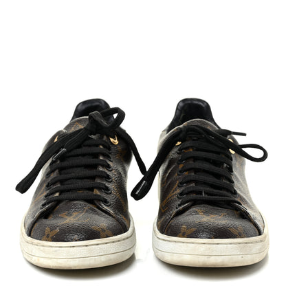 Louis Vuitton Patent Monogram Frontrow Sneakers 35.5 2 of 21