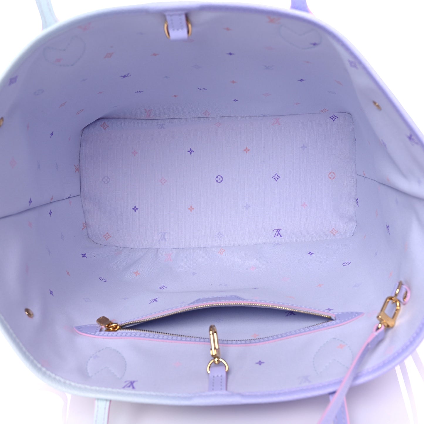 Monogram Giant Spring In The City Neverfull MM Sunrise Pastel