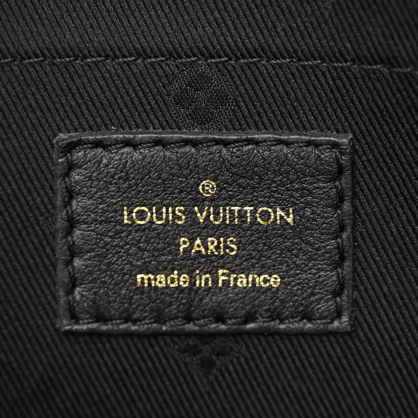 Calfskin Bubblegram Over The Moon Black