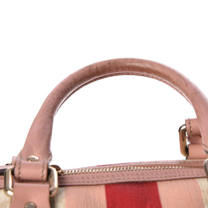 Gucci GG Plus Monogram Web Stripe Medium Joy Boston Pink 10 of 10