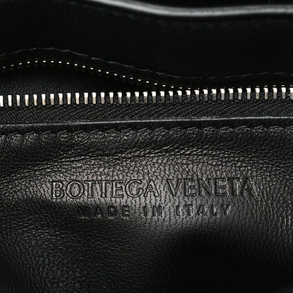 Bottega Veneta Lambskin Maxi Intreccio Padded Chain Cassette Crossbody Bag Black 6 of 9