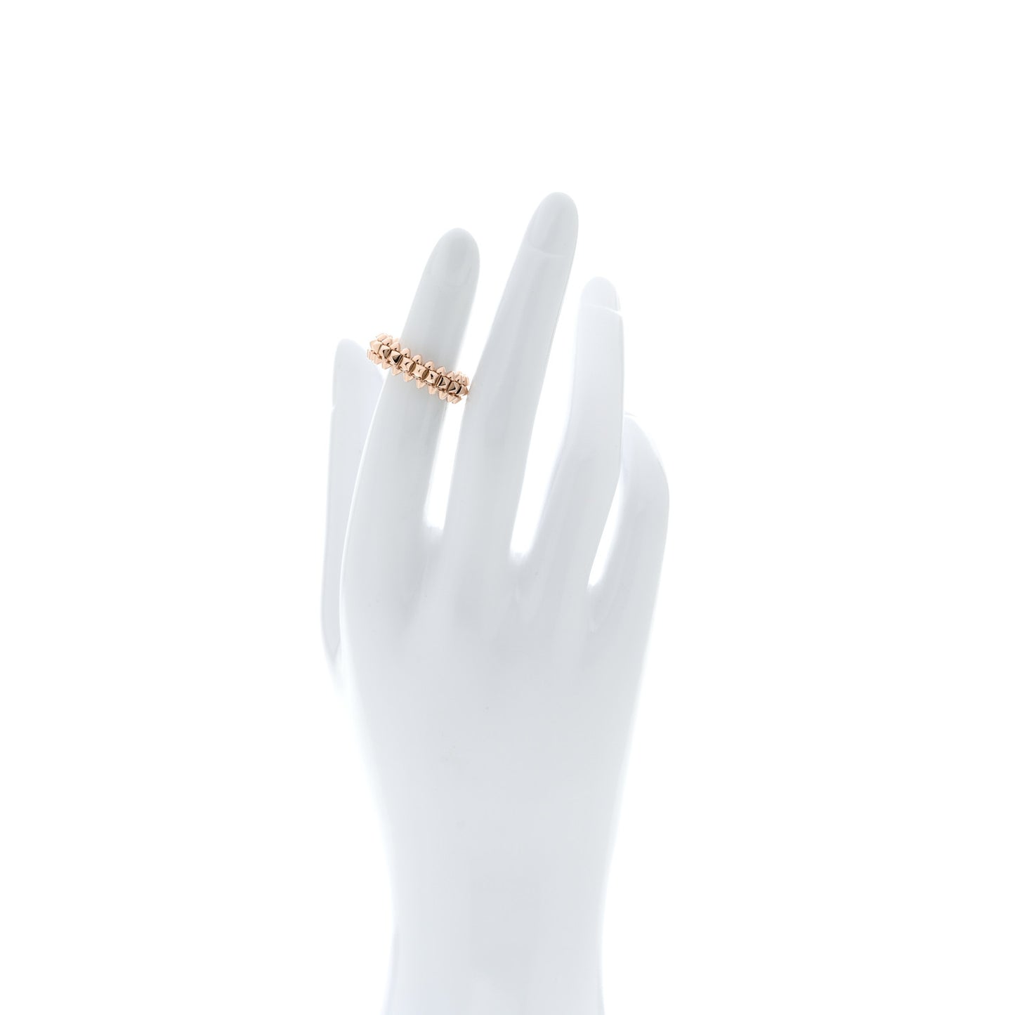 18K Pink Gold SM Clash De Cartier Ring 52 6