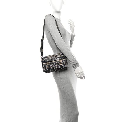 Christian Dior Oblique Small Diorcamp Messenger Blue 2 of 12