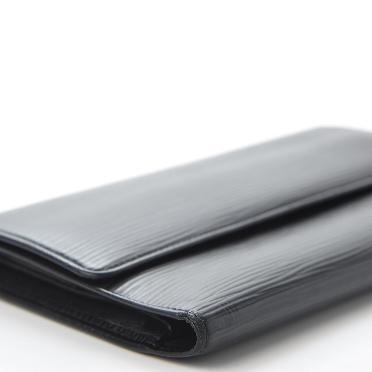 Louis Vuitton Epi Porte Tresor International Wallet Black 5 of 10