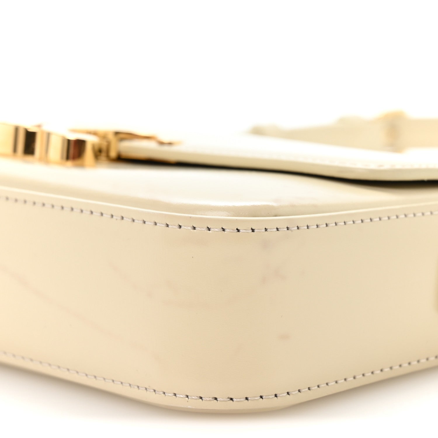 Celine Natural Calfskin Triomphe Shoulder Bag Pampa 11 of 12