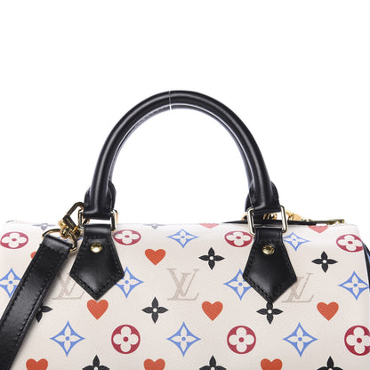 Louis Vuitton Game On Speedy Bandouliere 25 White 10 of 10