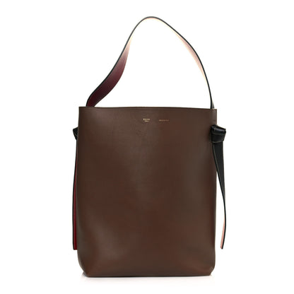 Celine Shiny Smooth Calfskin Small Twisted Cabas Camel Tan 1 of 13