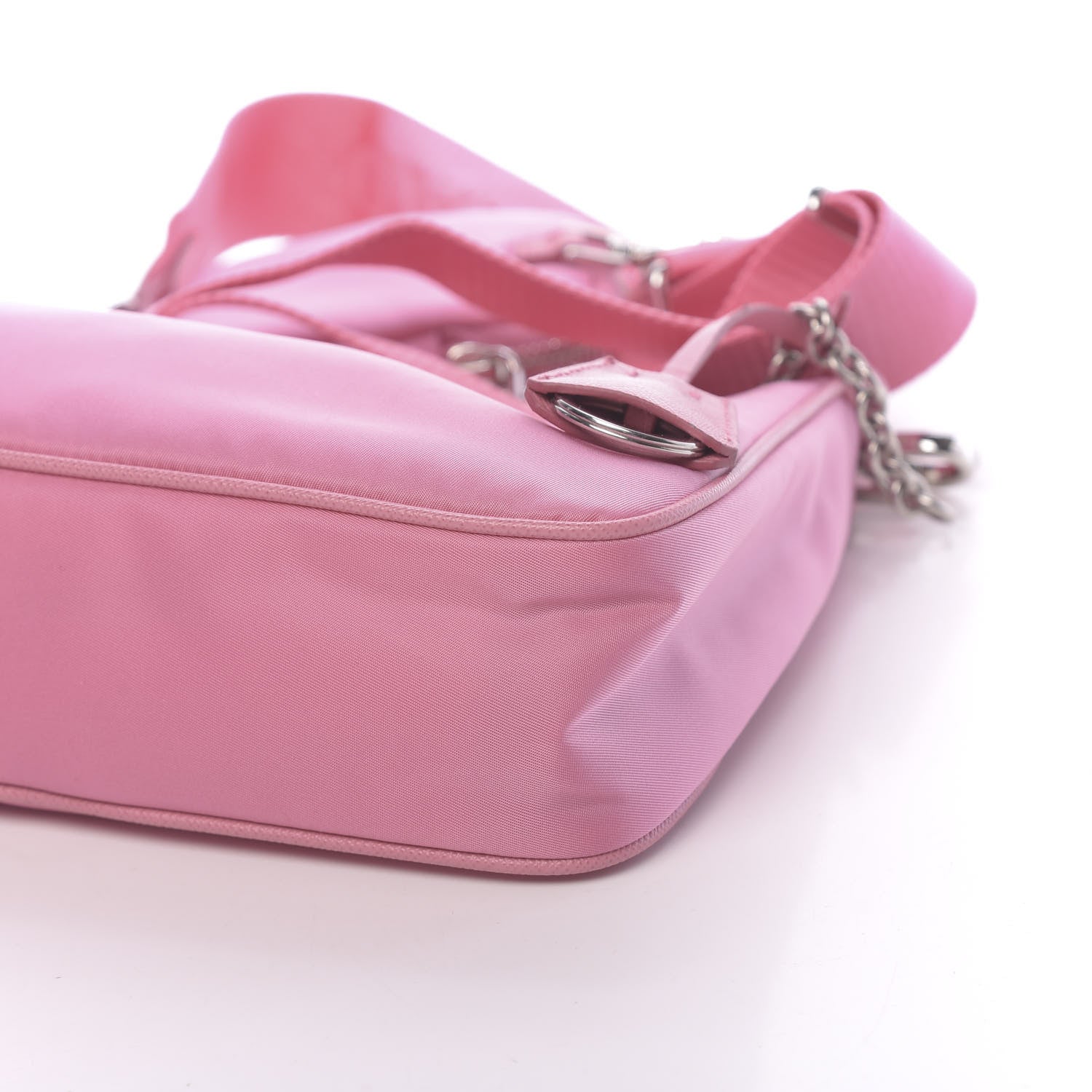 Prada Nylon Re-Edition 2005 Shoulder Bag Begonia 10 of 10