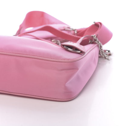 Prada Nylon Re-Edition 2005 Shoulder Bag Begonia 10 of 10