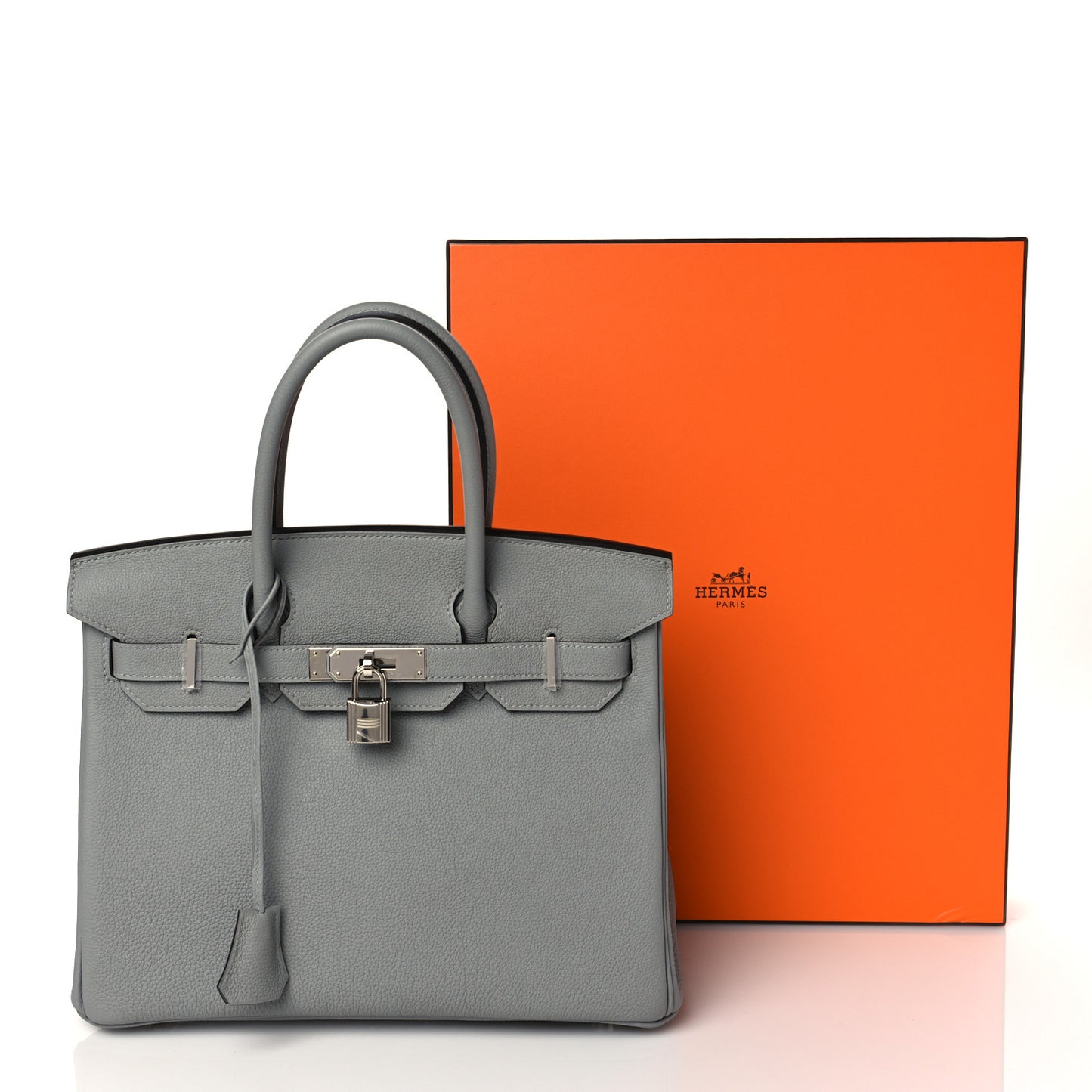 Togo Birkin 30 Gris Mouette