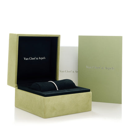 Van Cleef & Arpels 18K White Gold Perlee Pearls of Gold Bracelet S 7 of 9