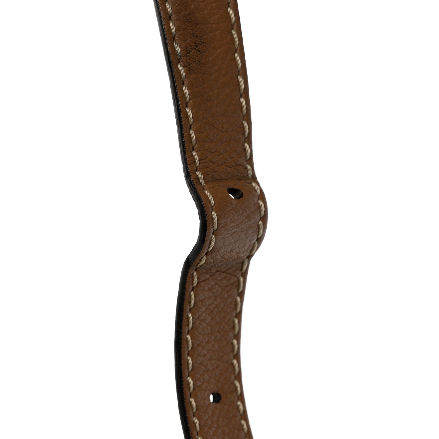 Chloe Calfskin Mini Marcie Round Crossbody Bag Nut 12 of 14
