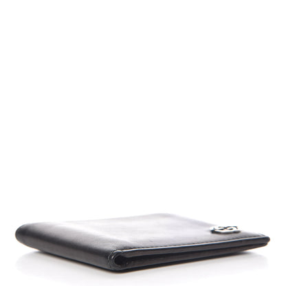 Gucci Calfskin Interlocking G Bi-Fold Wallet Black 4 of 11