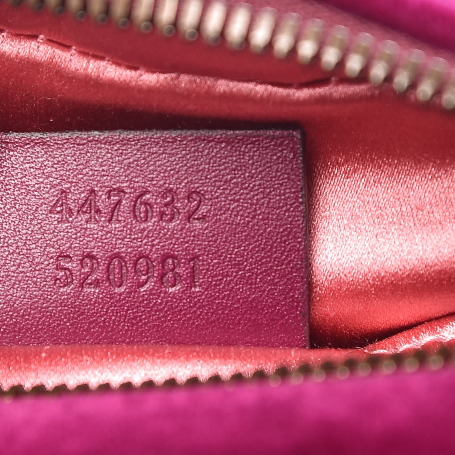 Gucci Velvet Matelasse Small GG Marmont Chain Shoulder Bag Fuchsia Violet Cyclamen 7 of 7