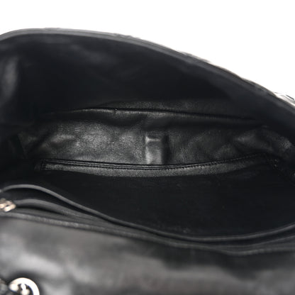 Chanel Patent Quilted Jumbo Single Flap Black 5 of 11