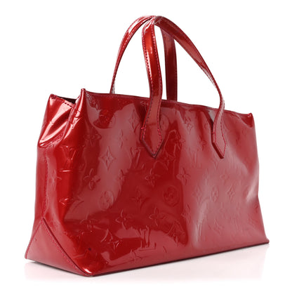 Louis Vuitton Vernis Wilshire PM Pomme D'Amour 3 of 9