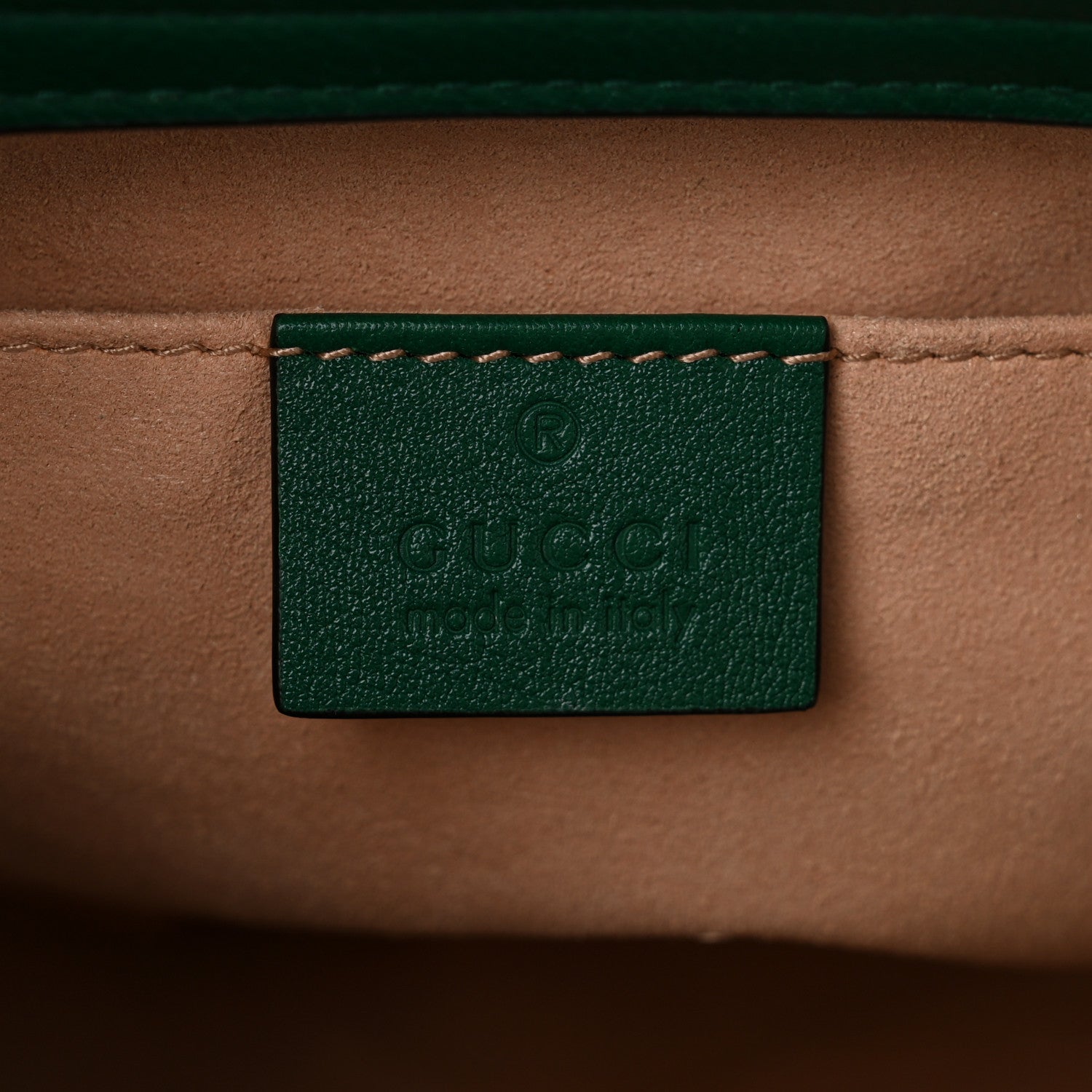 Gucci Wonka Grain Calfskin Small Diana Tote Bag Green Yellow Fluo 6 of 10