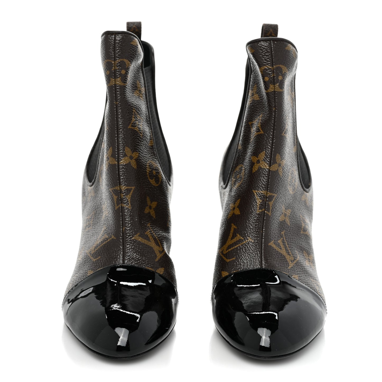 Monogram Revival Ankle Boots 38.5 Black