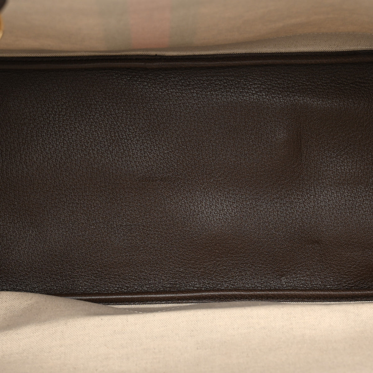 GG Supreme Monogram Textured Dollar Calfskin Web Large Ophidia Tote Beige Ebony New Acero