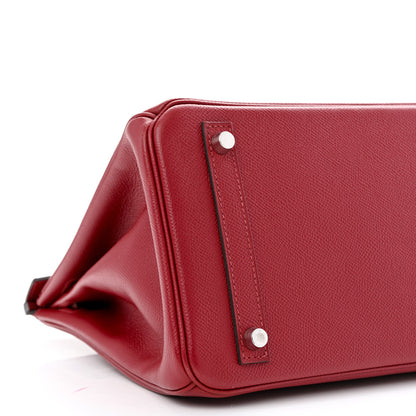 Hermes Epsom BIRKIN 30 Rouge Grenat 9 of 11