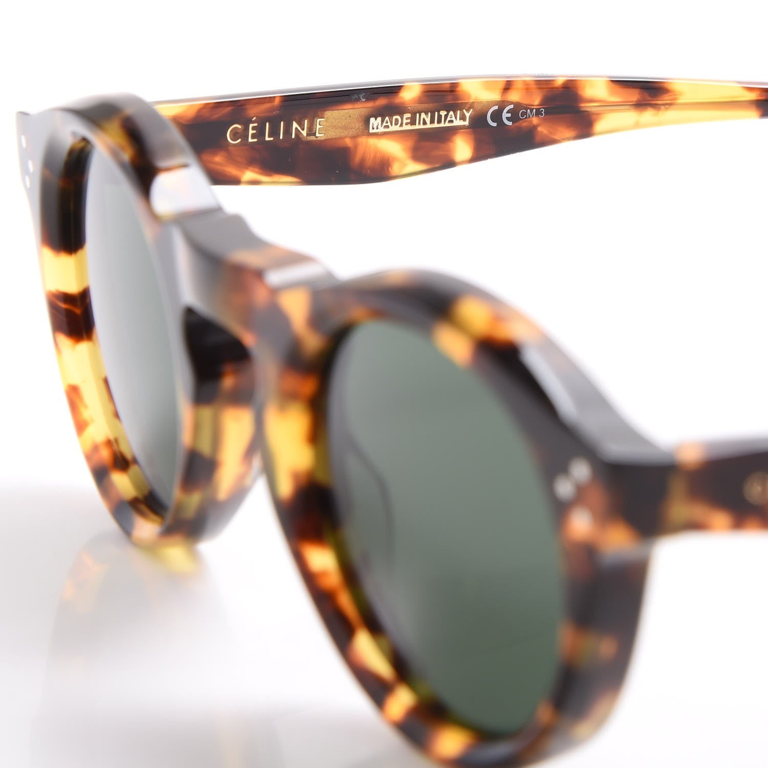 Celine Pretty Sunglasses CL 41370/S Havana 5 of 7