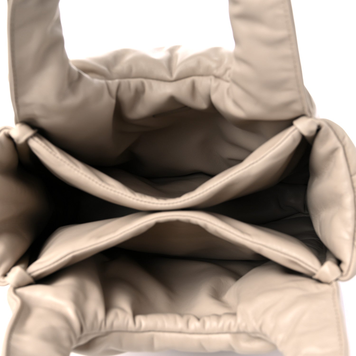 Prada Nappa Soft Padded Medium Double Handled Shoulder Bag Deserto 5 of 9