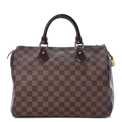 Louis Vuitton Damier Ebene Speedy 30 1 of 10