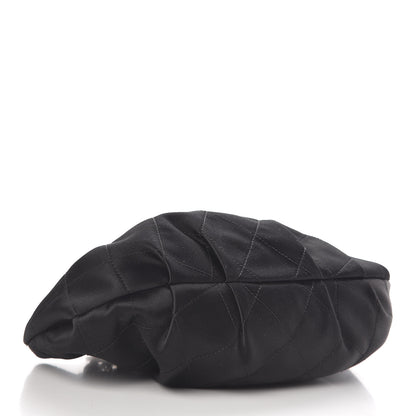 Chanel Satin Frame Top CC Small Evening Bag Black 4 of 10