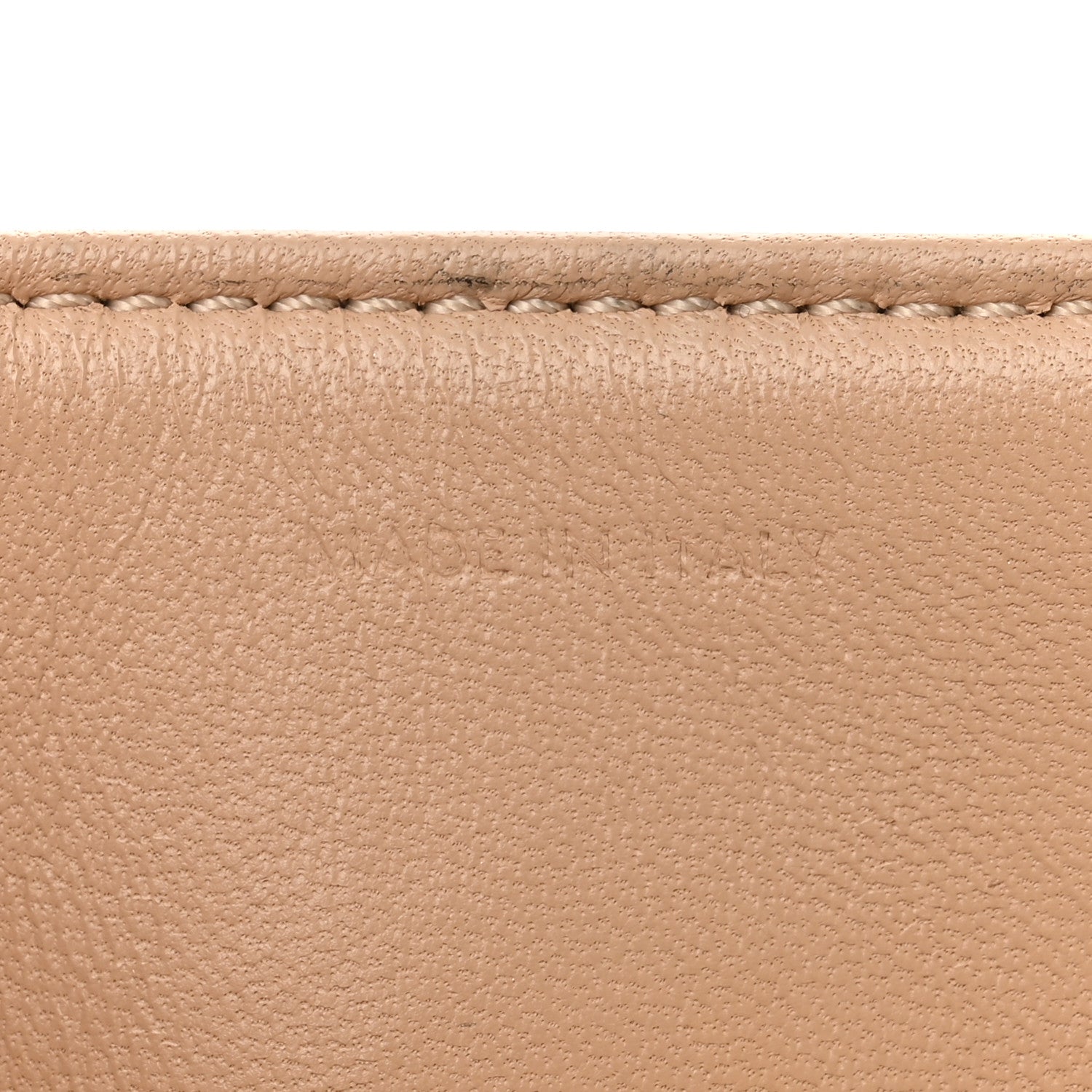 Celine Shiny Calfskin Medium Triomphe Nude 7 of 12