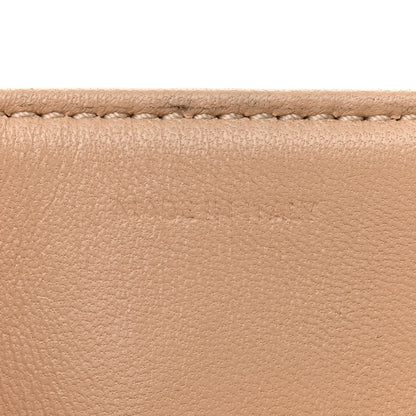 Celine Shiny Calfskin Medium Triomphe Nude 7 of 12