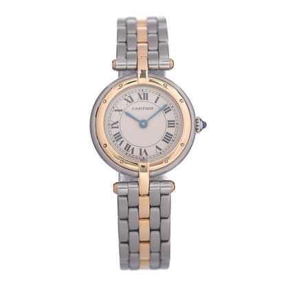 Cartier Stainless Steel 18K Yellow Gold 24mm Panthere Vendome Quartz Watch 1 of 4