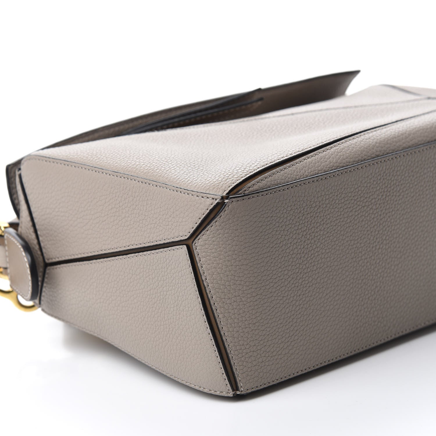 Loewe Grained Calfskin Small Puzzle Bag Sand Mink 7 of 10