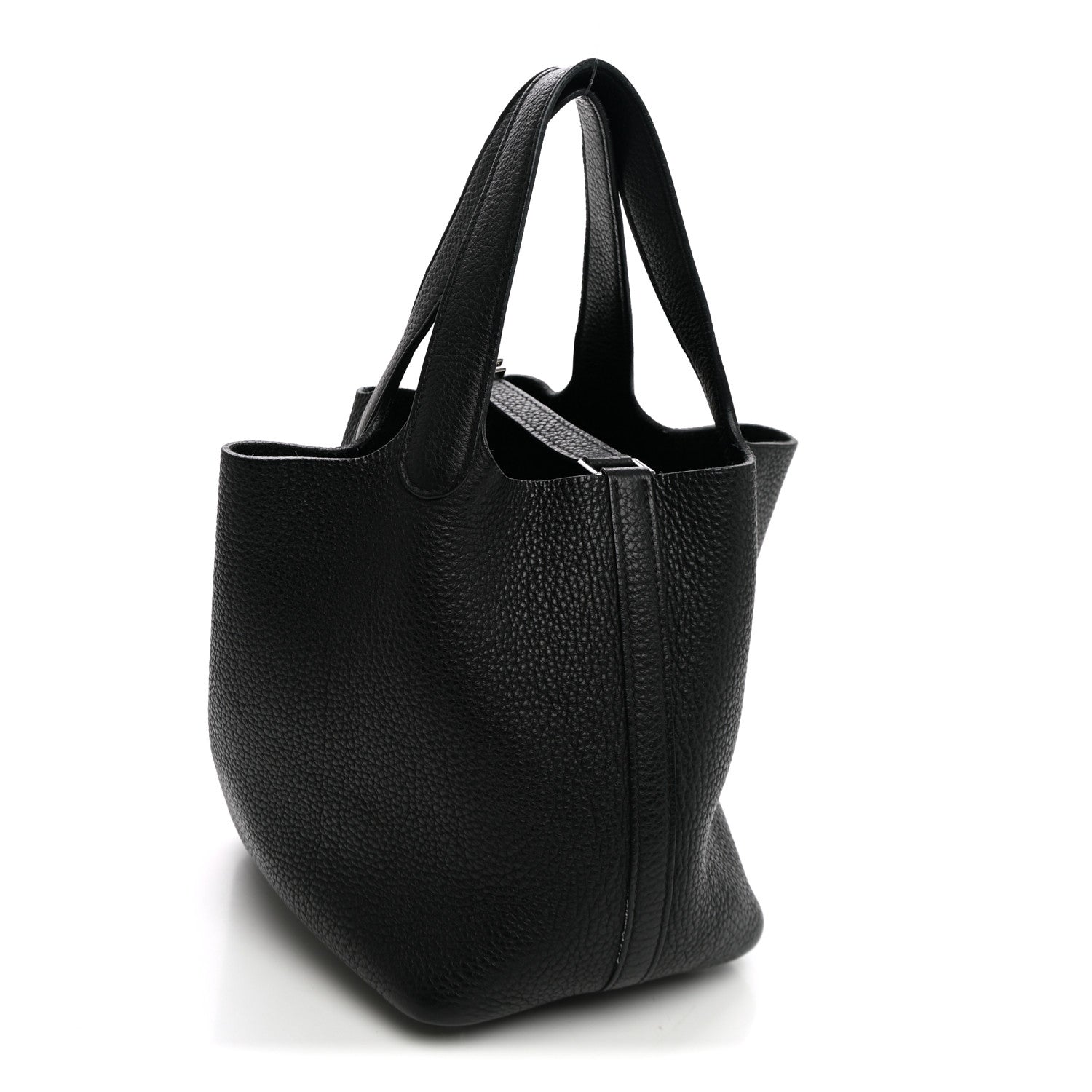 Hermes Taurillon Clemence Picotin Lock 18 PM Black 2 of 10