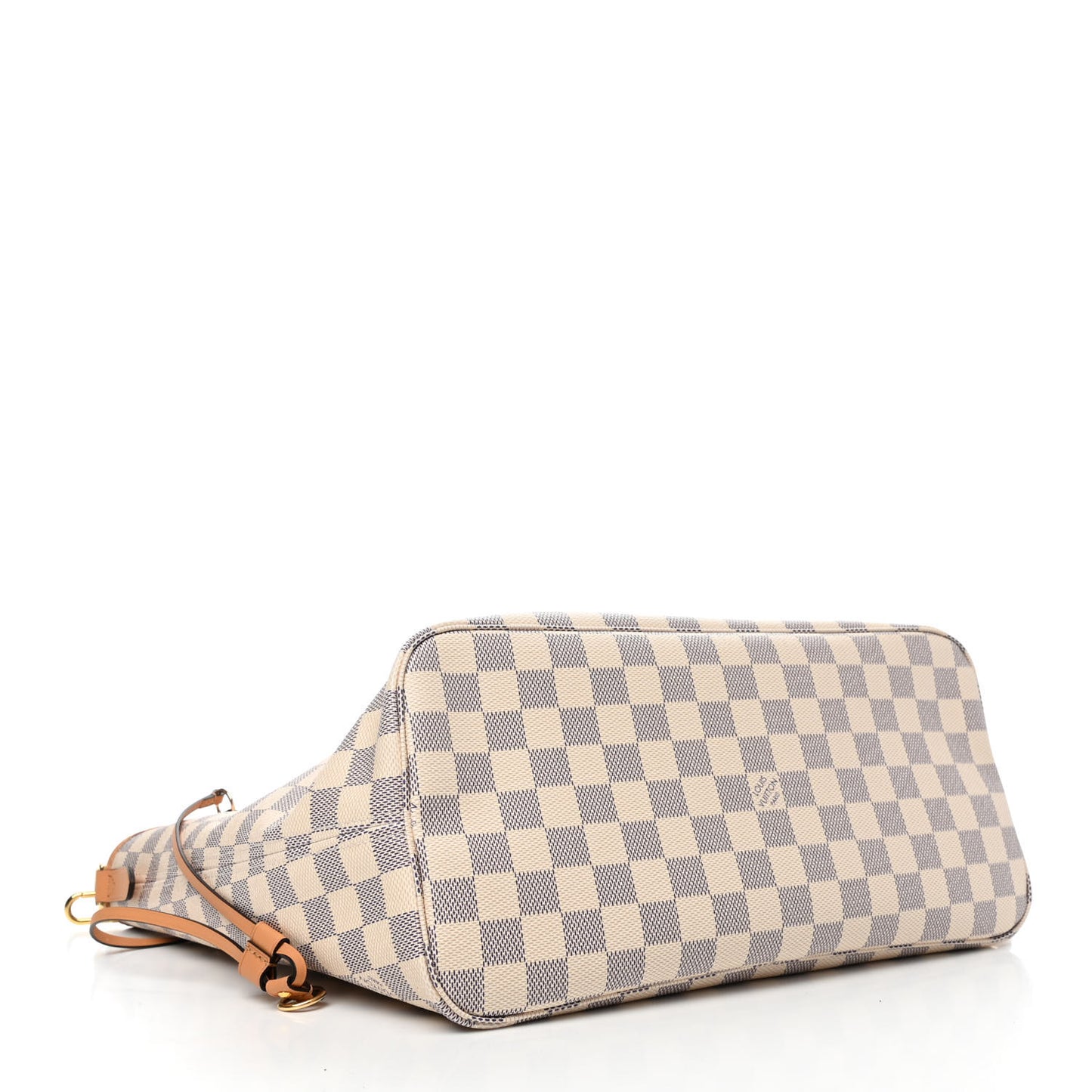 Damier Azur Braided Neverfull MM Pink