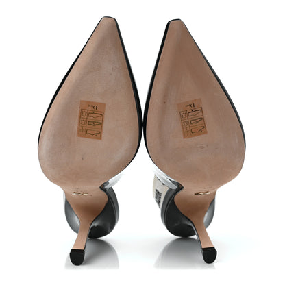 Christian Dior Patent Ribbon J'Adior Slingback 100mm Pumps 38.5 Black 5 of 11