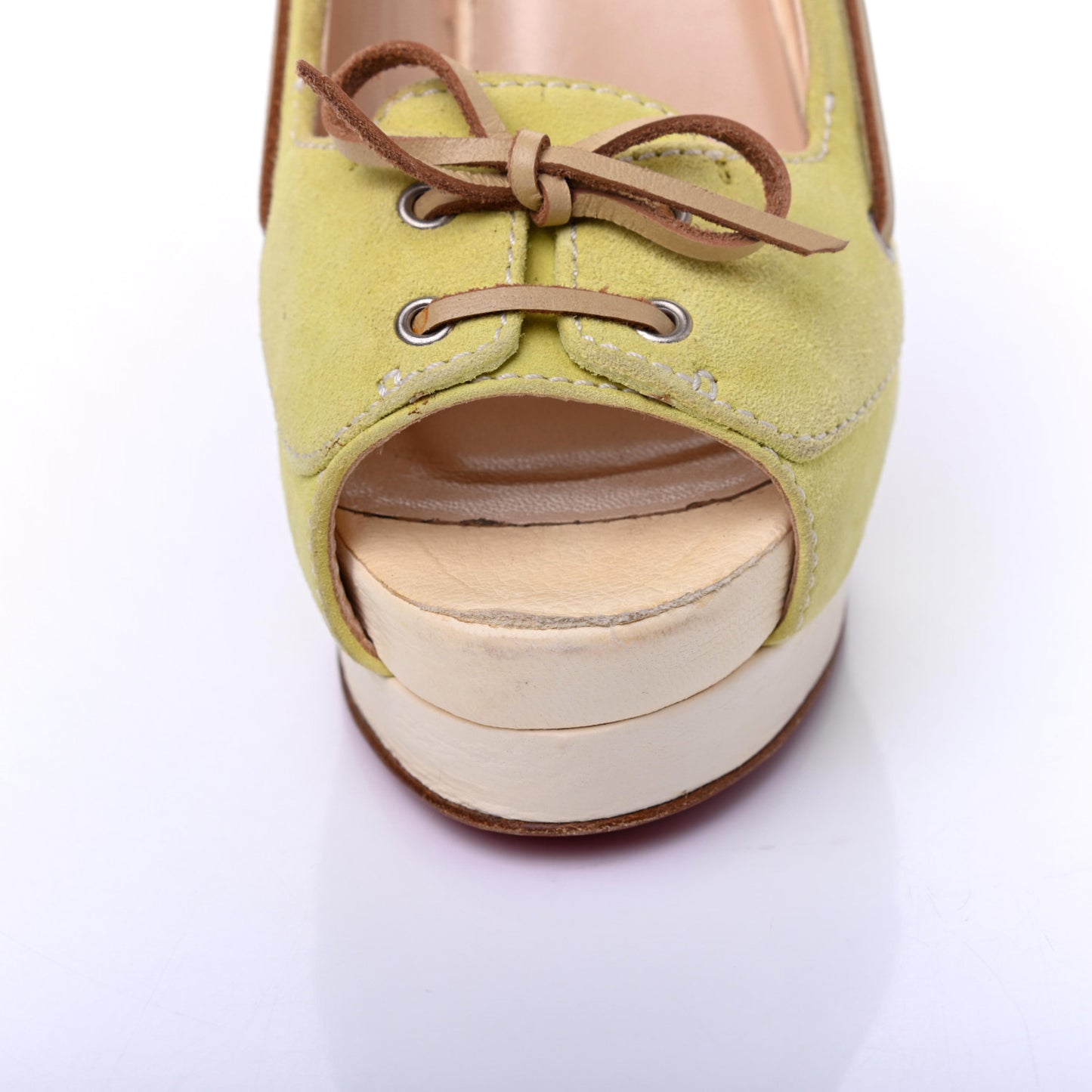 Suede Jefferson Plato 140 Pumps 37 Light Green